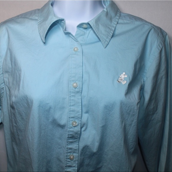 COPY - Walt Disney World Light Blue Button Down Shirt L - Picture 2 of 7